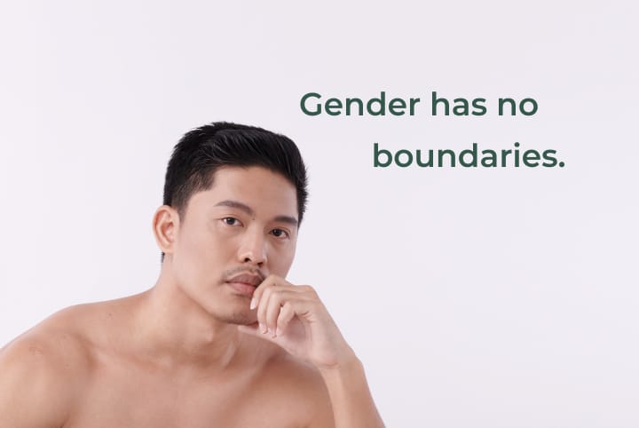 Gender has no boundaries.
