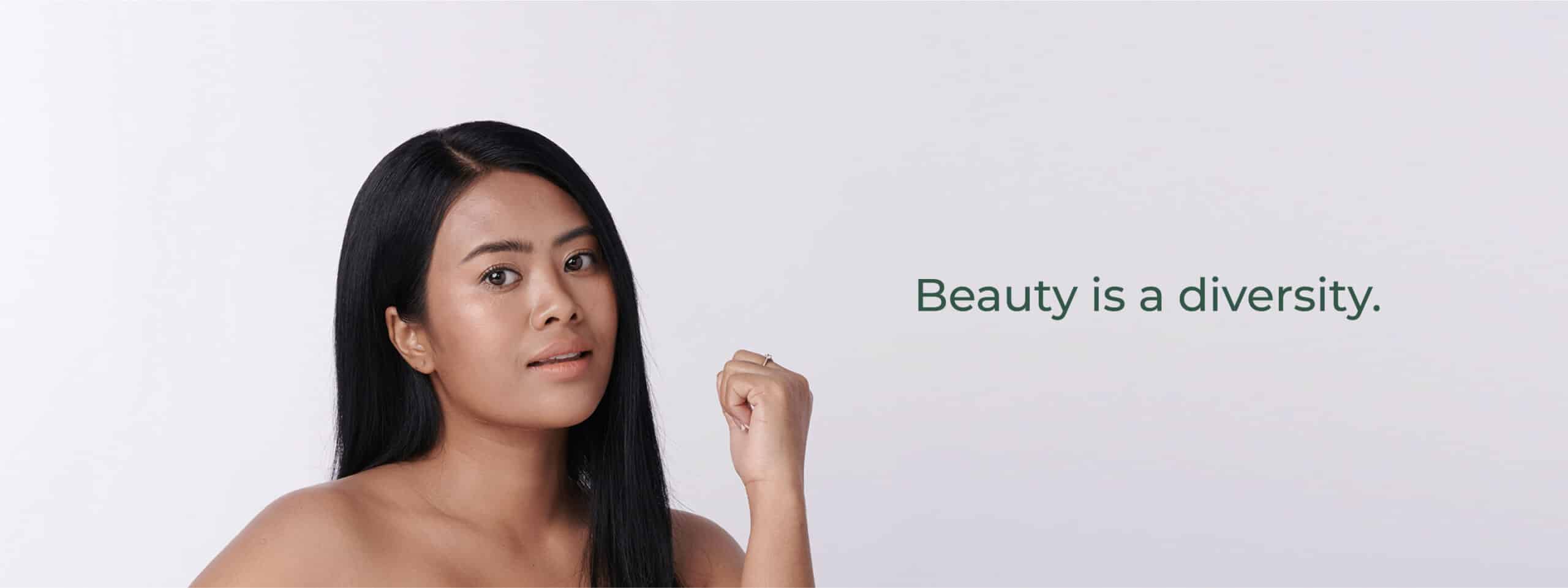 Beauty is a diversity.